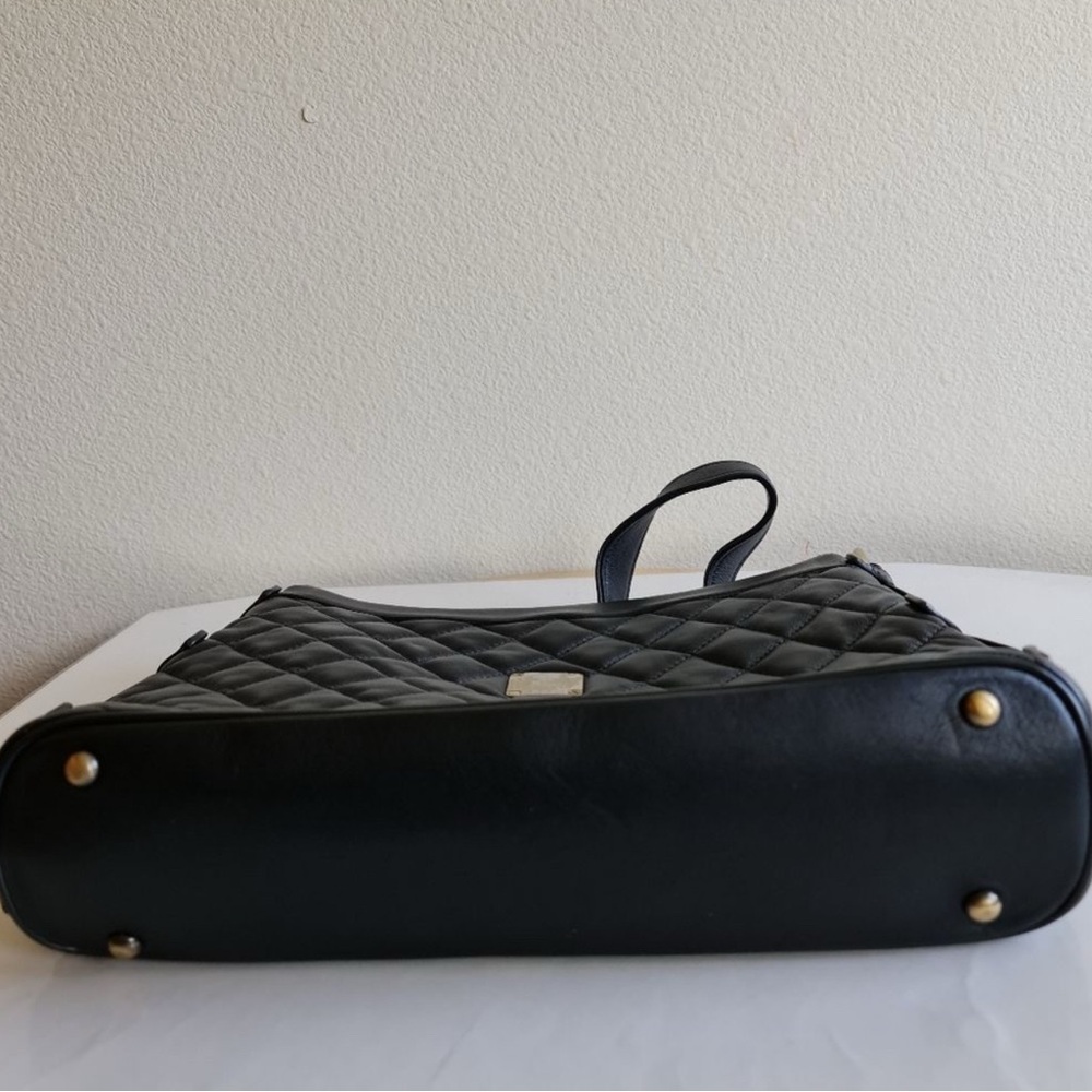 MCM Black Quilted Shoulder Bag - Picture 4 of 10